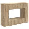 vidaXL Konsoles galds Sonoma ozols 101 x 29 x 74 cm Inženierijas koks