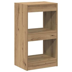 vidaXL kafijas galdiņ&scaron; Artisan ozols 102x55,5x40 cm inženierijas koks