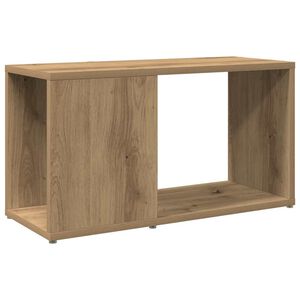 vidaXL TV skapītis, koka krāsa, 60x24x32 cm, inženierijas koks