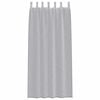 vidaXL Voile aizkaris 2 pcs Tumši pelēks 225 x 140 cm Poliesters