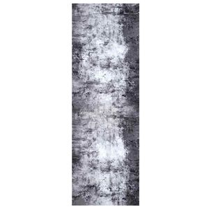 vidaXL Virtuves paklājs Pelēka 180 x 60 cm Samts