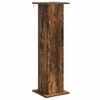 vidaXL Augu statīvs Kūpināts ozols 30,5 x 30 x 100,5 cm