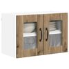 vidaXL Virtuves Skapis Lucca 2 pcs Artisan Ozols 60 x 31 x 40 cm