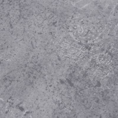 vidaXL grīdas dēļi, 5,26 m², 2 mm, cementa pelēki, PVC