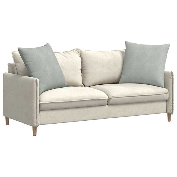 vidaXL Dīvāna spilveni 2 pcs Gai&scaron;i pelēks 80 x 80 cm Korduroja audums