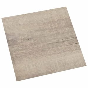 vidaXL Grīdas dēļi Pelēkbrūna 5,11 m&sup2; 55 gab. PVC