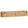 vidaXL Sienas televizora skapis 100x30x19 cm masīvkoka mango