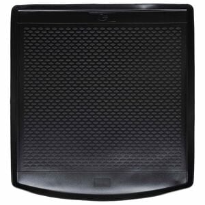 vidaXL Bagāžas nodalījuma paklājs Melna Gumija