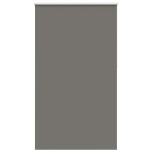 vidaXL Rullo žalūzija Blackout pelēks 130x230cm Auduma platums 126,6cm