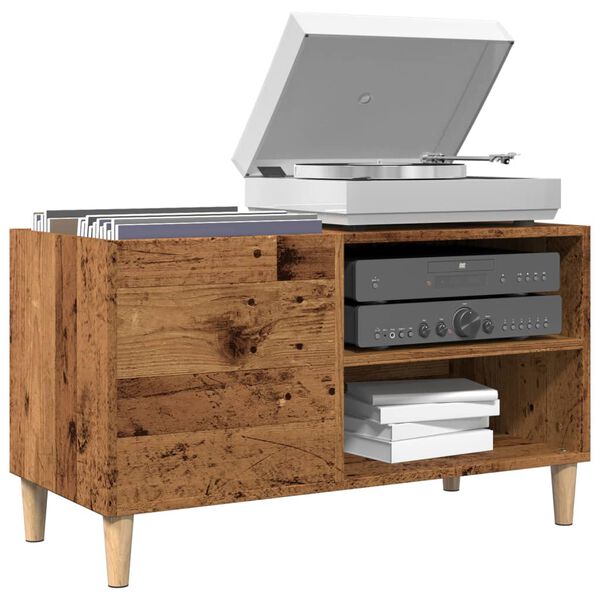 vidaXL skapītis, veca koka, 84,5x38x48 cm, inženierijas koks