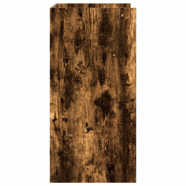 vidaXL Veļas ma&scaron;īnas skapis Dūmaka ozols 67,5 x 48 x 97 cm