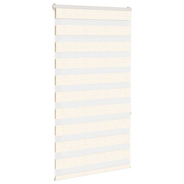 vidaXL žalūzijas zebra 80x150 cm auduma platums 75,9 cm poliesters