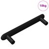 vidaXL Skapja rokturis 474 gab. Melna 121 x 16.6 x 28.3 mm Dzelzs
