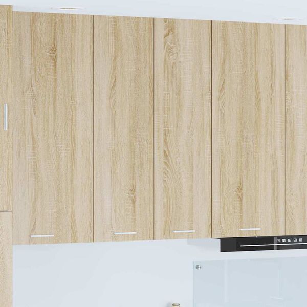 vidaXL Piekarams skapītis ar uzglabā&scaron;anu Sonoma ozols 60 x 31 x 100 cm