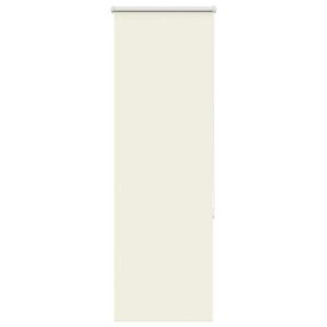 vidaXL rullo žalūzija pelēkbalti 55x130 cm auduma platums 50,7 cm