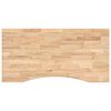 vidaXL galda virsma neapstrādāta 100x60x2,5 cm masīvkoka