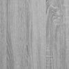 vidaXL virtuves sienas skapis "Lucca" Pelēks Sonoma Engineered Wood