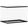 vidaXL vitrīna, caurspīdīga, 56x36x37 cm, akrils