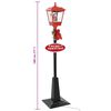 vidaXL Ziemassvētku ielas lampa ar Salavecīti, 180 cm, LED