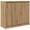 vidaXL kumode, koka krāsa, 85x34x76 cm, inženierijas koks