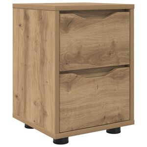 vidaXL Naktsgaldiņ&scaron; Artisānā ozols 30,5 x 30 x 43 cm Inženierijas koks