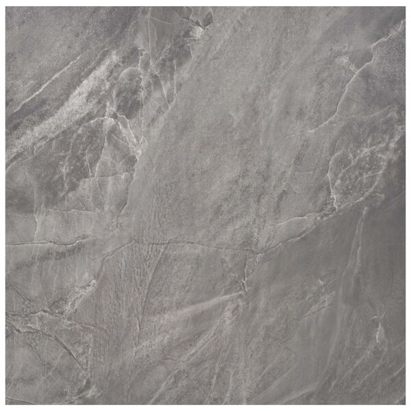 vidaXL Grīdas dēļi 55 pcs Melns 5,11 m&sup2; PVC