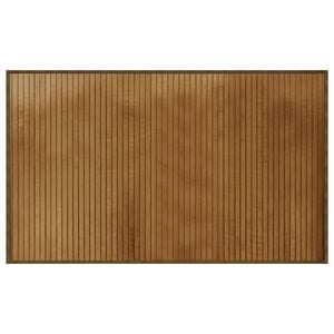 vidaXL paklājs, taisnstūra forma, brūns, 60x100 cm, bambuss