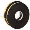 vidaXL Pa&scaron;līpo&scaron;a putas lente 2 gab. Melns 15mm x 10m CR putuplasts