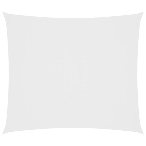 vidaXL saulessargs, taisnstūra forma, 2x2,5 m, balts oksforda audums