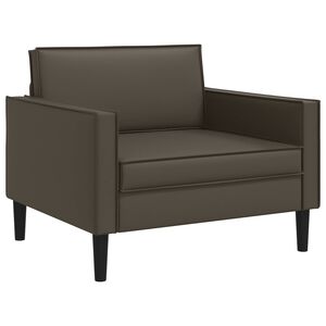 vidaXL XL atpūtas krēsls Brūna Mākslīgā āda