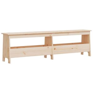 vidaXL gaitenī&scaron;a sols, 160x28x45 cm, masīvkoks, priede