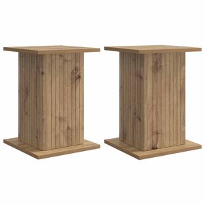 vidaXL Augu statīvs 2 pcs Artisan Ozols 30,5 x 30 x 43 cm