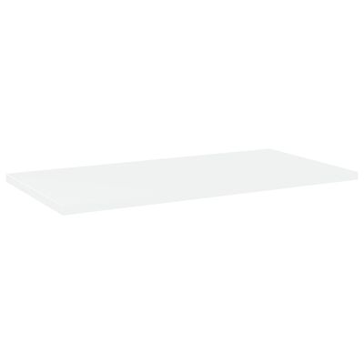 vidaXL plauktu dēļi, 8 gab., balti, 60x30x1,5 cm, skaidu plāksne