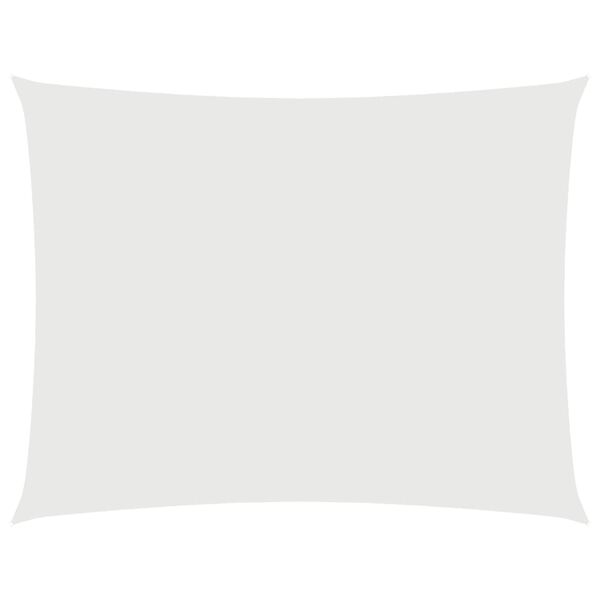 vidaXL saulessargs, taisnstūra, 3,5x4,5 m, balts oksforda audums
