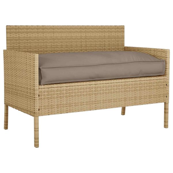 vidaXL Spilvens Pelēkbrūna 150 x 40 x 8 cm Oksforda audums