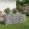 vidaXL Gabions pacelta gulta Sudraba 150 x 50 x 60 cm Cinkots tērauds