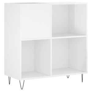 vidaXL skapītis, 84,5x38x89 cm, inženierijas koks, balts