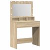 vidaXL Dressing galds Sonoma ozols 75,5 x 41 x 135 cm