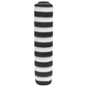 vidaXL norobežojo&scaron;ais tīkls antracītpelēks balts 1,2x25 m HDPE 75 g/m&sup2;