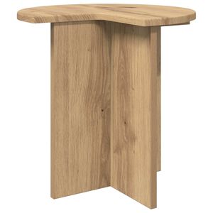 vidaXL Sānu galds Artisan Ozols &Oslash; 39 x 38 cm Inženierijas koks