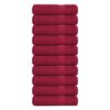 vidaXL vannas dvieļi, FROGN, 10 gab., bordo, 100x150 cm, 360 g/m&sup2;
