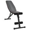 vidaXL Svara sols Melna 131 x 41 x 110 cm