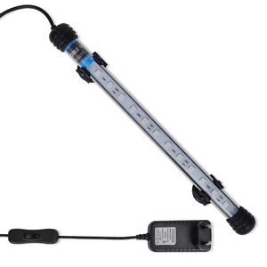 Akvārija LED lampa, 28 cm, zila
