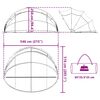 vidaXL Baseina kupols Zila 546 x 516 x 250 cm