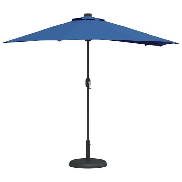 vidaXL Dārza parasols Azurblau 294 x 150 x 223 cm
