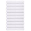 vidaXL pirts dvieļi, FROGN, 10 gab., balti, 80x200 cm, 360 g/m&sup2;