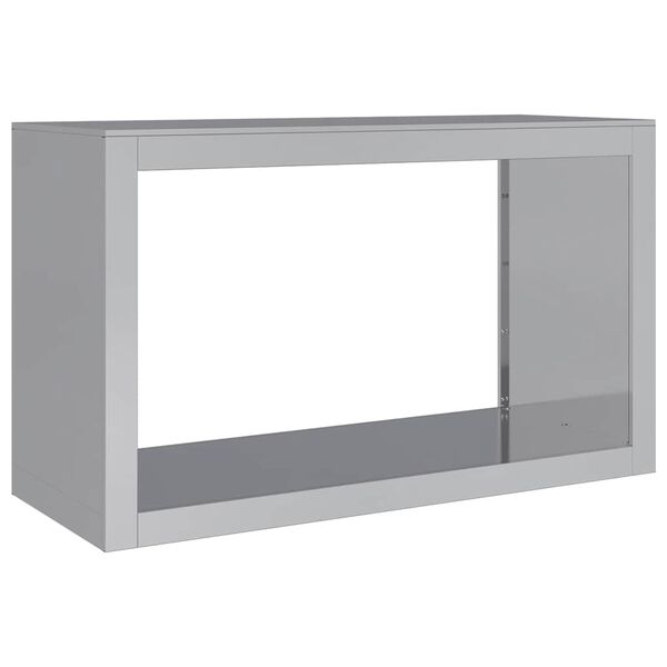 vidaXL malkas uzglabā&scaron;anas statīvs, 100x40x60 cm, cinkots tērauds