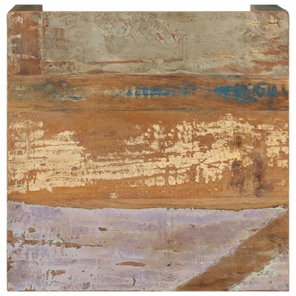 vidaXL kafijas galdiņ&scaron;, 60x60x35 cm, pārstrādāts masīvkoks