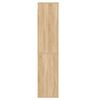 vidaXL augstais skapītis, ozolkoka krāsa, inženierijas koks
