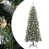 vidaXL Mākslīgā Ziemassvētku eglīte su 300 LED ar statīvu Zaļa 180 cm